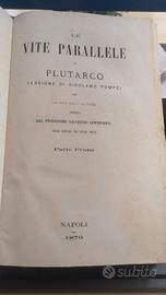 Plutarco, le vite parallele, 1870.