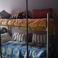 Letto a castello in acciaio 