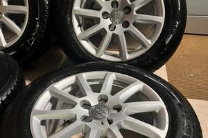 Cerchi Audi A4 B8 Gomme 225/55/16 al 90%