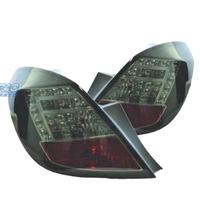 FANALI OPEL CORSA D 06-14 A LED SFONDO NERO AFFUMI
