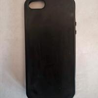 Cover in silicone rigida nera per iphone 5/5s