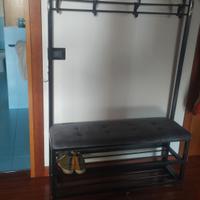 scarpiera con attaccapanni 