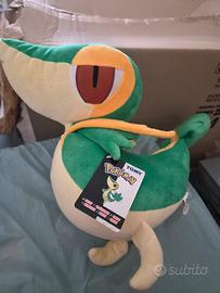Peluche Pokémon Snivy - Originale TOMY