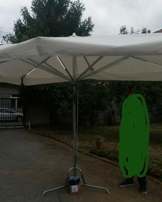 ombrellone da giardino alto 3metri largo 3x4