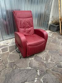 Poltrona massaggiante reclinabile