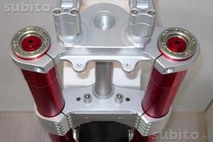 Guzzi griso piastre per forcelle ohlins marzocchi