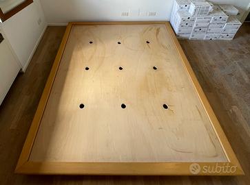 Struttura letto matrimoniale futon/ tatami