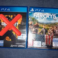 Far Cry 5 & black Ops llll