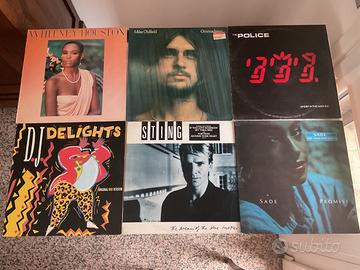 Dischi vinili Lp 33 giri Houston Police Sting