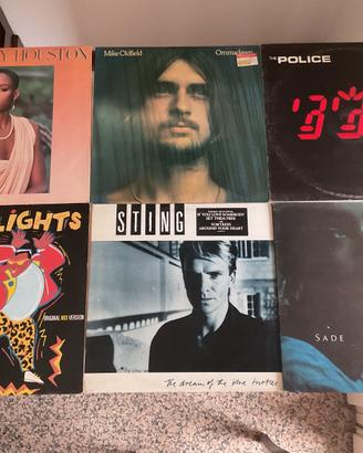 Dischi vinili Lp 33 giri Houston Police Sting