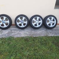 TRENO GOMME 4 STAGIONI  CON CERCHI IN LEGA