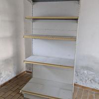 Scaffale / espositore in metallo 100x60x200