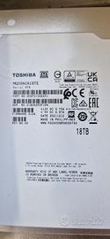 Unica - Hard Disk Toshiba 18TB, impeccabile