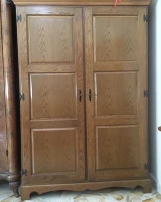 Cameretta singola completa in legno di rovere