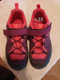 Scarpe trekking montagna bambina
