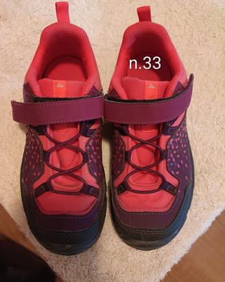 Scarpe trekking montagna bambina