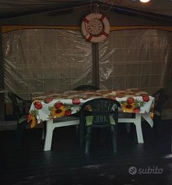 Veranda roulotte Dethleffs