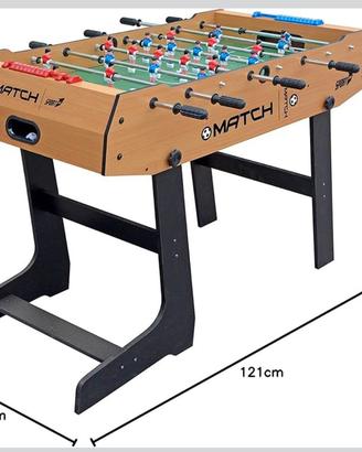 Calcetto(biliardino) salvaspazio marca “sport one”