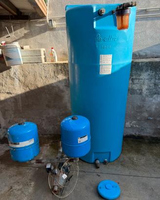 Serbatoio / Cisterna da 1000 L., autoclave, vasi.