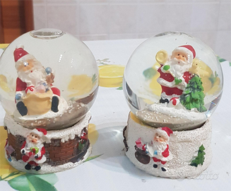 Sfere di vetro di Natale
