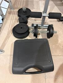 Kit manubri palestra Decathlon
