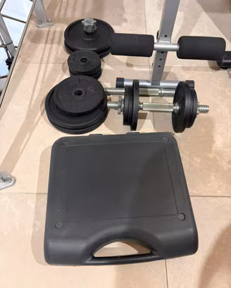 Kit manubri palestra Decathlon