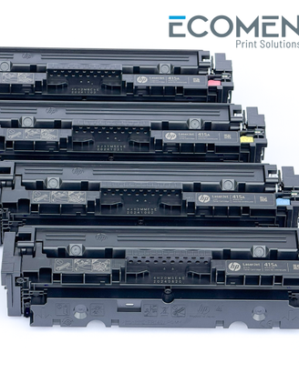 HP Toner Originali 415A Kit 4 colori CYMK Nuovi