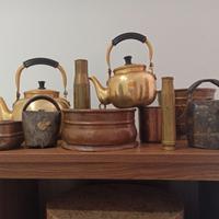 Oggetti rame e ottone 