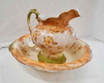 Brocca con catino vintage