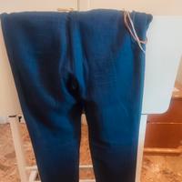 pantaloni zara uomo ragazzo blu 