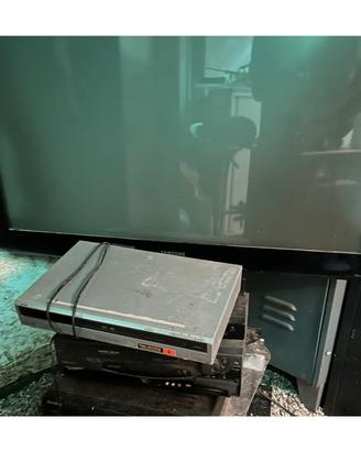 Tv plasma 42 con staffa mensola e rotelle Samsung