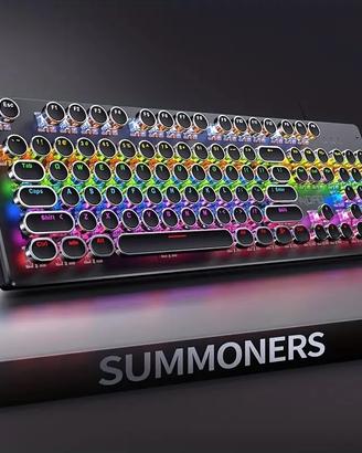 Tastiera retroilluminata a Led + mouse gaming RGB