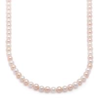 Collana Miluna in oro bianco e perle