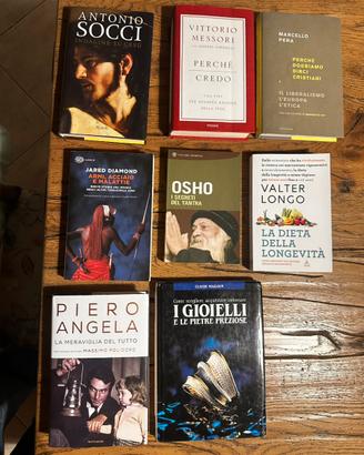 8 Libri Saggistica e Scienza-Angela-Osho-Longo-Dia