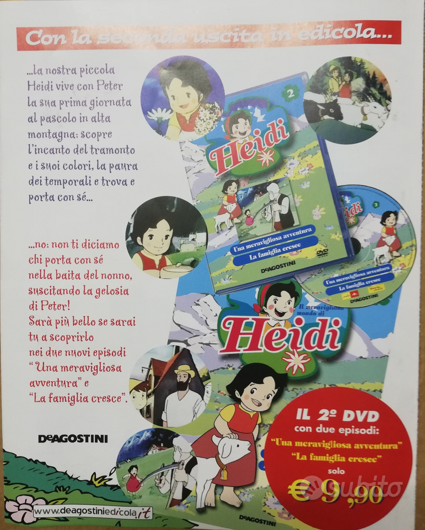 Heidi collezione completa 26 dvd De Agostini Musica e Film In