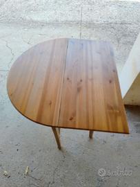 tavolo consolle in legno