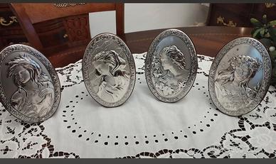4 quadri ovali 