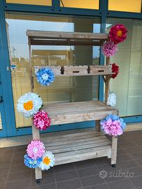 Espositore - Vetrina per Negozio in Legno.