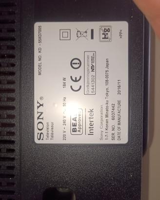 tv smart Sony bravia lcd per parti di ricambio 