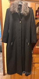 Cappotto lungo vintage lana cotta