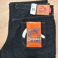 Jeans Evisu Genes Size 42 Us Taglia 58 White