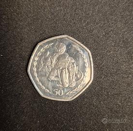 50 Pence Isola di Man 1997