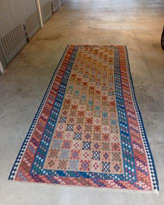 GRANDE TAPPETO KILIM IRAN  VINTAGE 