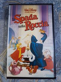 Videocassetta Vintage La Spada nella Roccia Disney