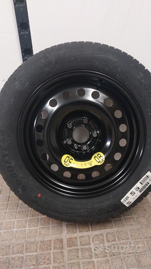 Ruotino Audi A1 15 Ruota di Scorta per Auto accessorio ricambio