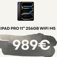 IPAD PRO 11" M5 WIFI 256GB NUOVO