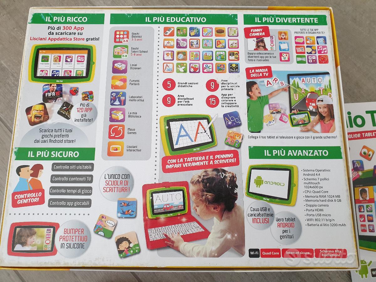 Tablet bambini Lisciani Smart Kid Mio Tab - Tutto per i bambini In vendita  a Roma