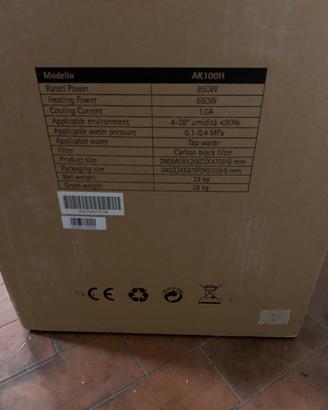 Depuratore acqua AK100H nuovo