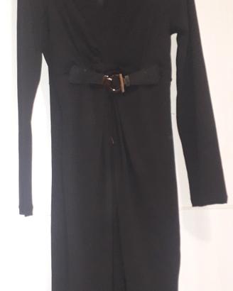 ✨ Abito Elegante Nero Stile Tubino M