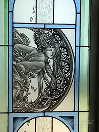 Porta finestra muro divisorio